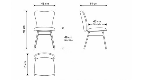 Tischgruppe Interliving aus Leder in Grün Interliving Esszimmer Serie 5115 - Essgruppe in warmen Tönen moosgrüner Webstoff Sneak 59, jadegrünes Leder LD7830, umbragraues Metall & astige Eiche