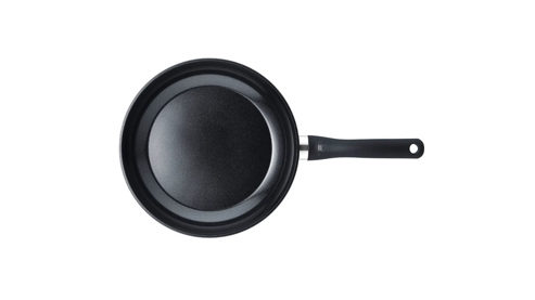 Einzelpfanne Fissler aus Kunststoff Metall in Silber Schwarz Fissler Pfanne Essential, Bratpfanne 24 cm Durchmesser, für alle Herdarten
