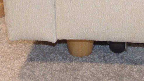 Schlafsofa Bali aus Stoff in Beige BALI Schlafsofa Verona mit Bettfunktion beiger Bezug 3400 - Liegefläche ca. 160 x 200 cm