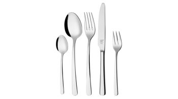 Besteck-Set Zwilling® aus Metall in Edelstahl ZWILLING® Besteck-Set Brooklyn Edelstahl – 60-teilig