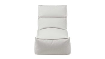 Sitzsack-Sessel Blomus aus Kunstfaser in Weiß blomus Outdoor Lounge-Sitzsack Stay weiße Kunstfaser – Länge ca. 120 cm