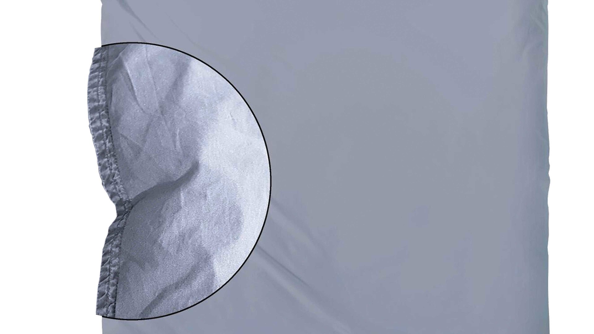 Bettwäsche-Set H. g. hahn haustextilien® aus Stoff in Blau HAHN Bettwäsche-Set Stone Washed denimblaue Baumwolle – dreiteilig, ca. 200 x 200 cm