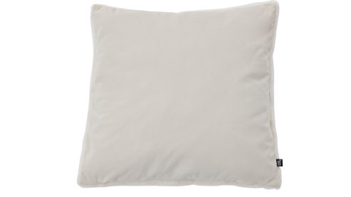 Kissenbezug /-hülle Interliving aus Stoff in Weiß Interliving Kissen Serie 9125 - Kissenhülle naturfarbenes Kunstfell - ca. 50 x 50 cm