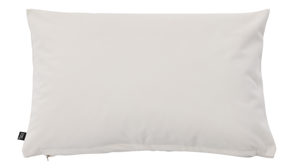 Kissenbezug /-hülle Interliving aus Stoff in Weiß Interliving Kissenhülle Serie 9120 naturfarbener Samt - ca. 40 x 60 cm