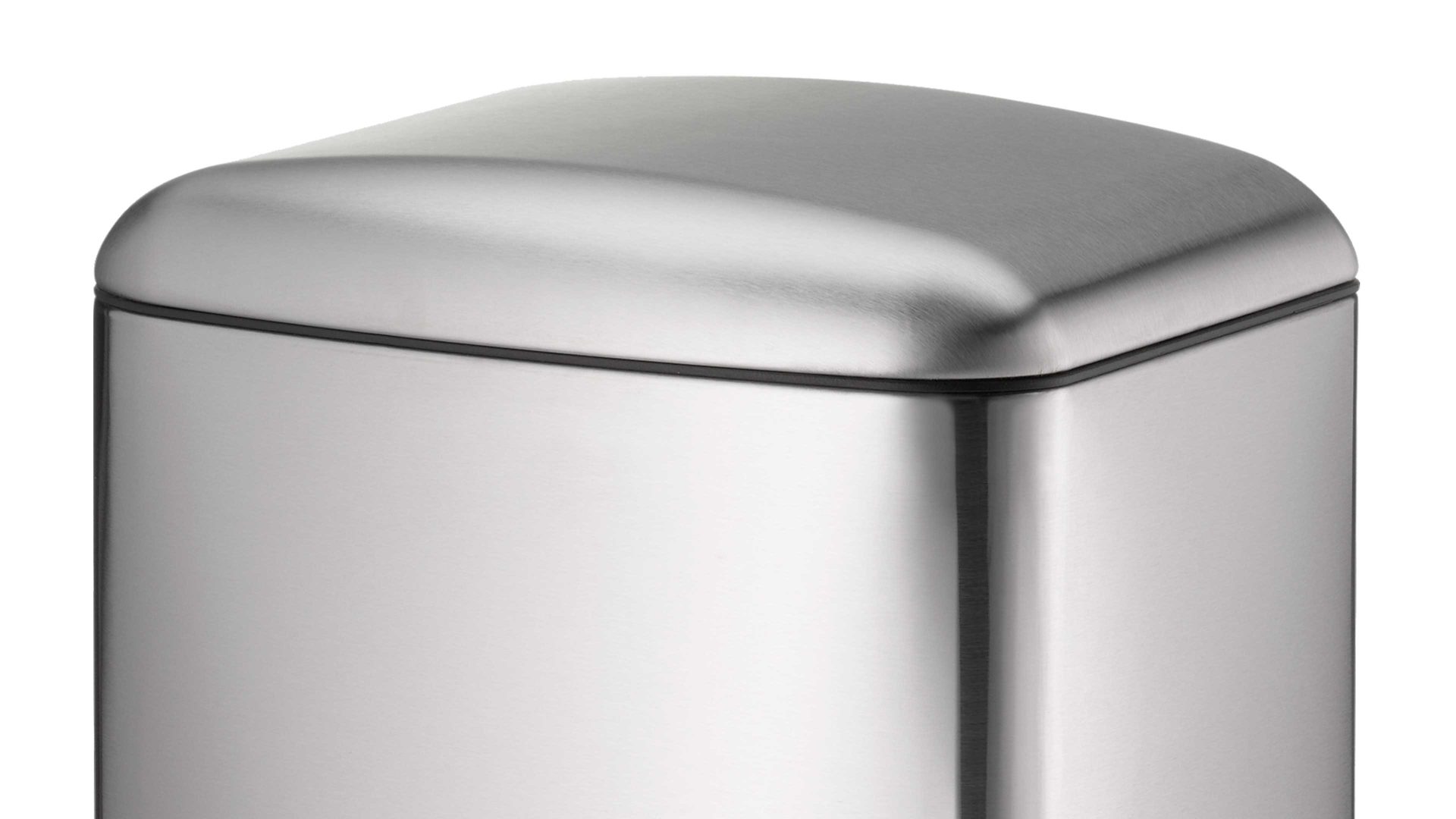 Kosmetikeimer Kela | keck & lang aus Metall in Metallfarben kela Treteimer Davino Edelstahl – ca. 12 Liter