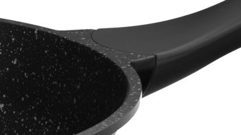 Bratpfanne Kela | keck & lang aus Metall in Schwarz kela Bratpfanne Stella Nova schwarzes Aluminium  - Durchmesser ca. 24 cm