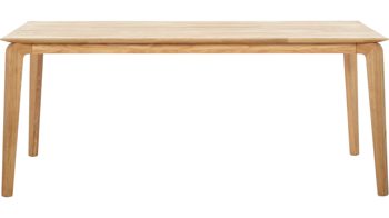 Esstisch Standard furniture factory aus Holz in Holzfarben Esstisch bzw. Massivholztisch aus Eichenholz als Esszimmermöbel geöltes Eichenholz, Platte B - ca. 180 x 90 cm