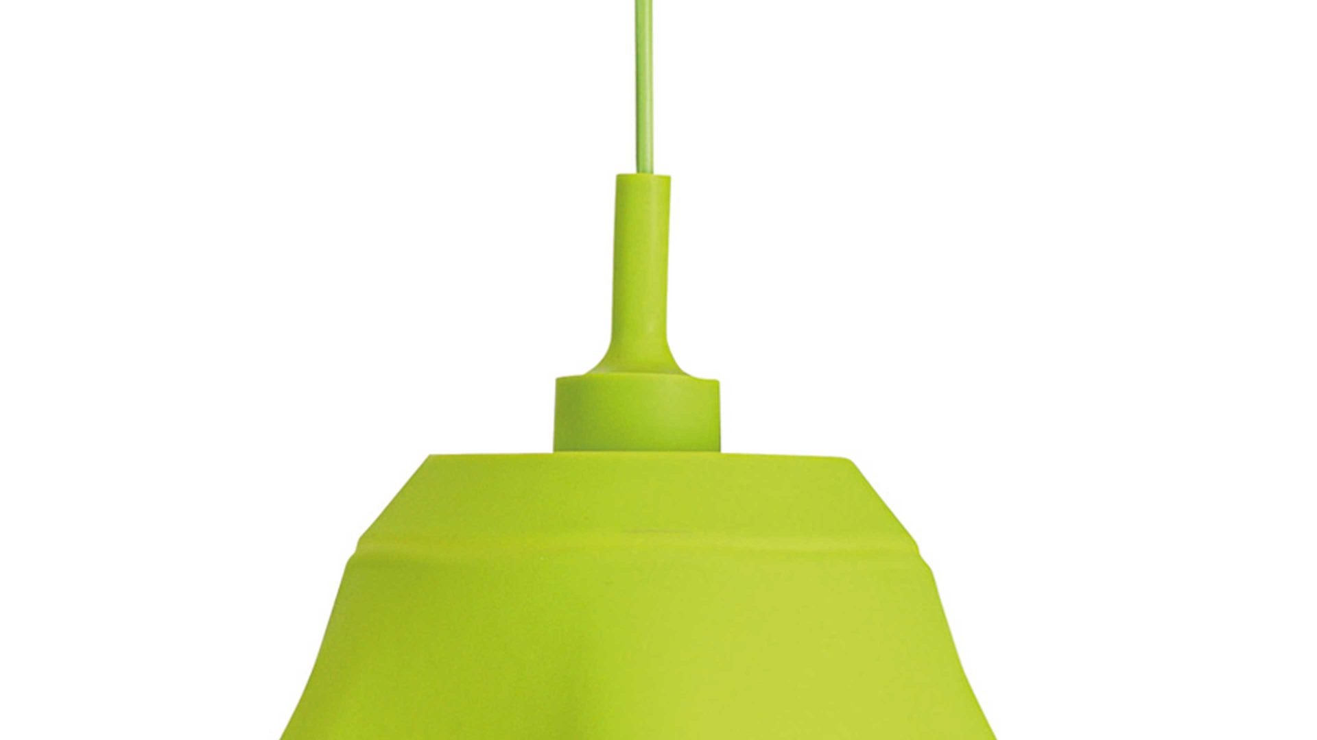 Pendelleuchte Näve aus Kunststoff in Hellgrün näve Pendelleuchte kiwigrüner Kunststoff - Durchmesser ca. 30 cm