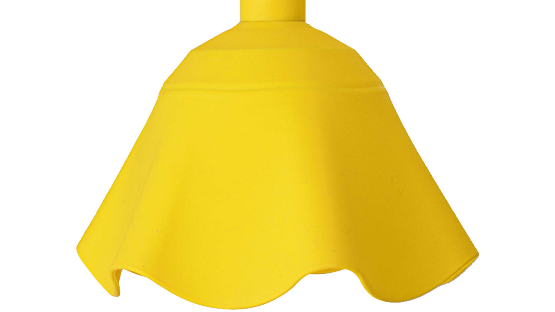 Pendelleuchte Näve aus Kunststoff in Gelb näve Pendelleuchte zitronengelber Kunststoff - Durchmesser ca. 30 cm