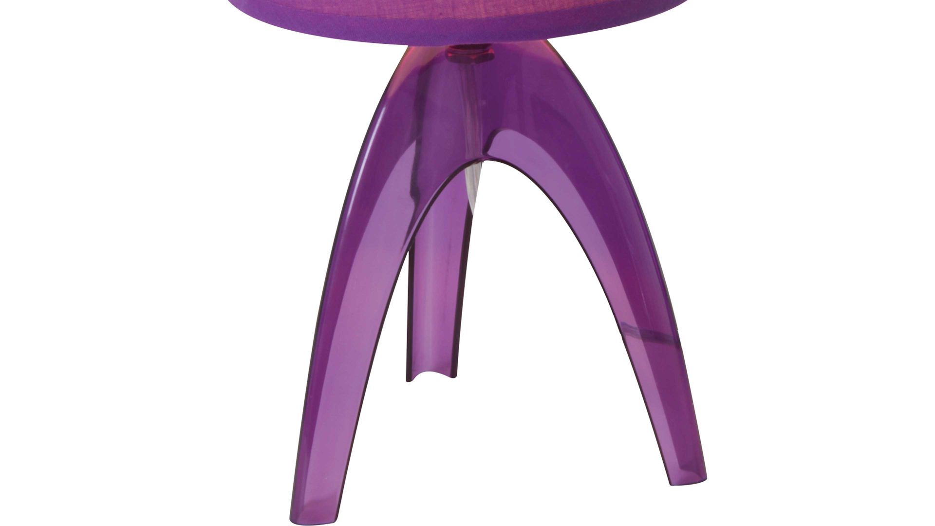 Tischleuchte Näve aus Stoff in Lila näve Tischlampe Lampions Lila - Höhe ca. 27 cm