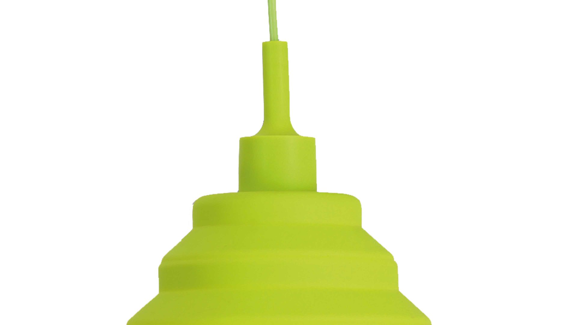 Pendelleuchte Näve aus Kunststoff in Hellgrün näve Hängelampe Fancy Kiwigrün - Durchmesser ca. 24 cm