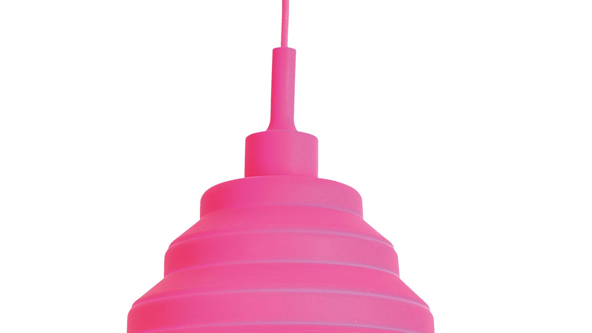 Pendelleuchte Näve aus Kunststoff in Pink näve Hängelampe Fancy Pink - Durchmesser ca. 24 cm