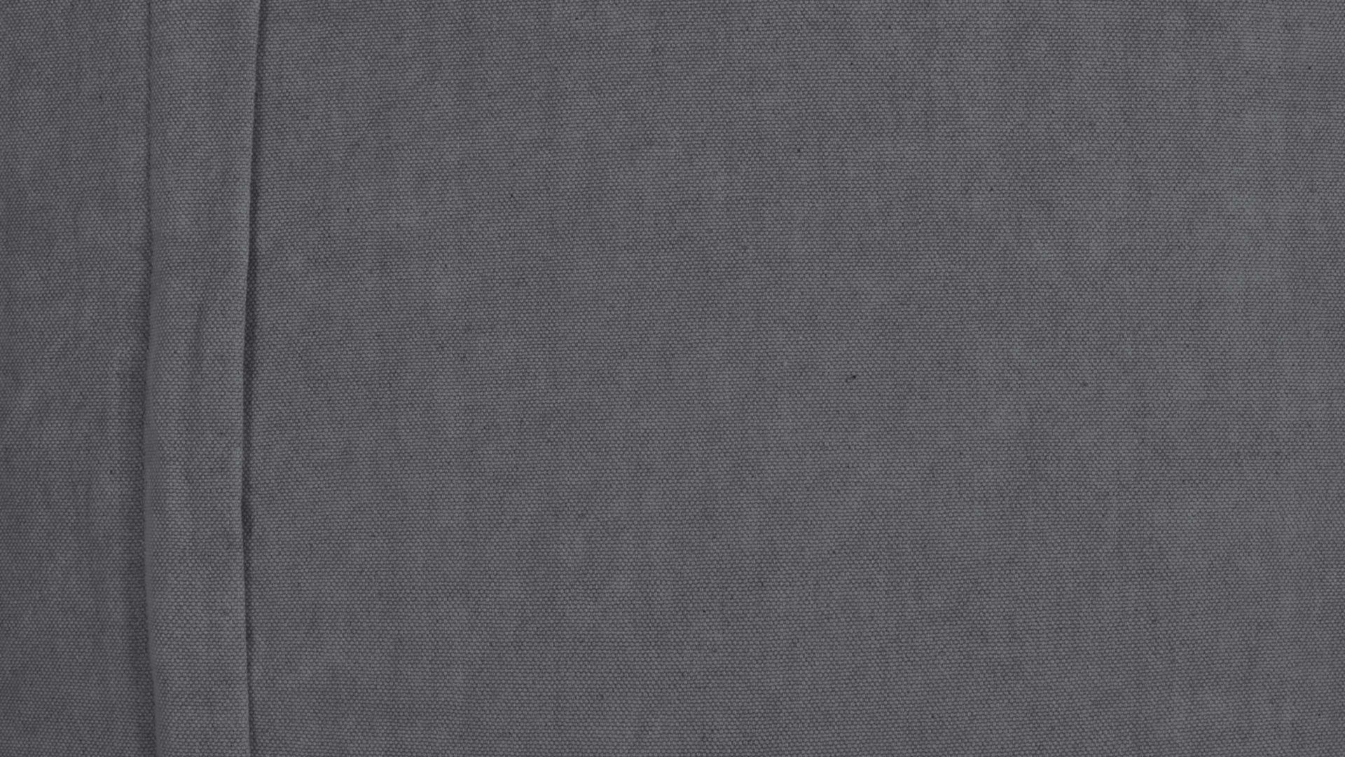 Kissenbezug /-hülle Magma sitting point aus Naturfaser in Schwarz MAGMA Kissenhülle Fringe anthrazitfarbene Baumwolle - ca. 45 x 45 cm