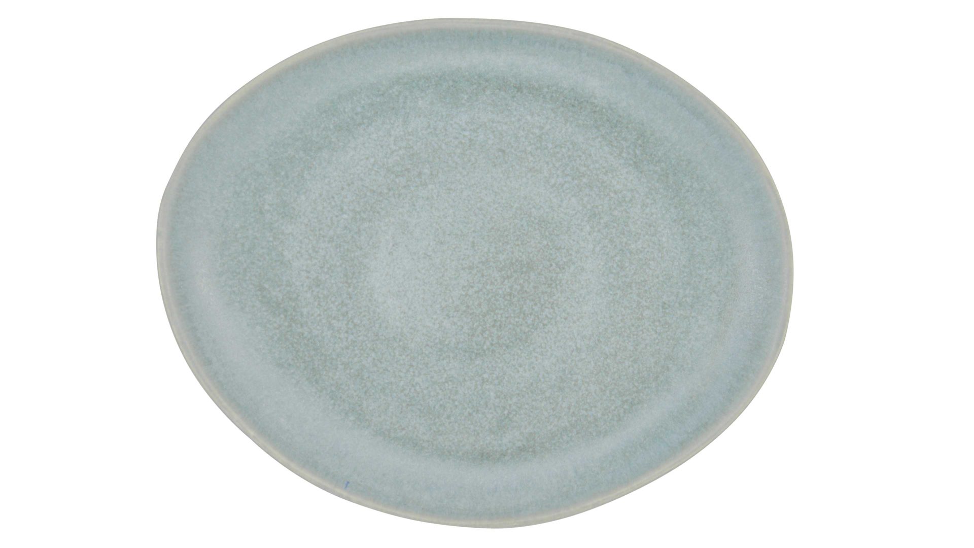 Essteller Creatable aus Steinzeug in Dunkelgrau CREATABLE Pietra – Speiseteller graphitfarbenes Steinzeug – ca. 27 x 20 cm