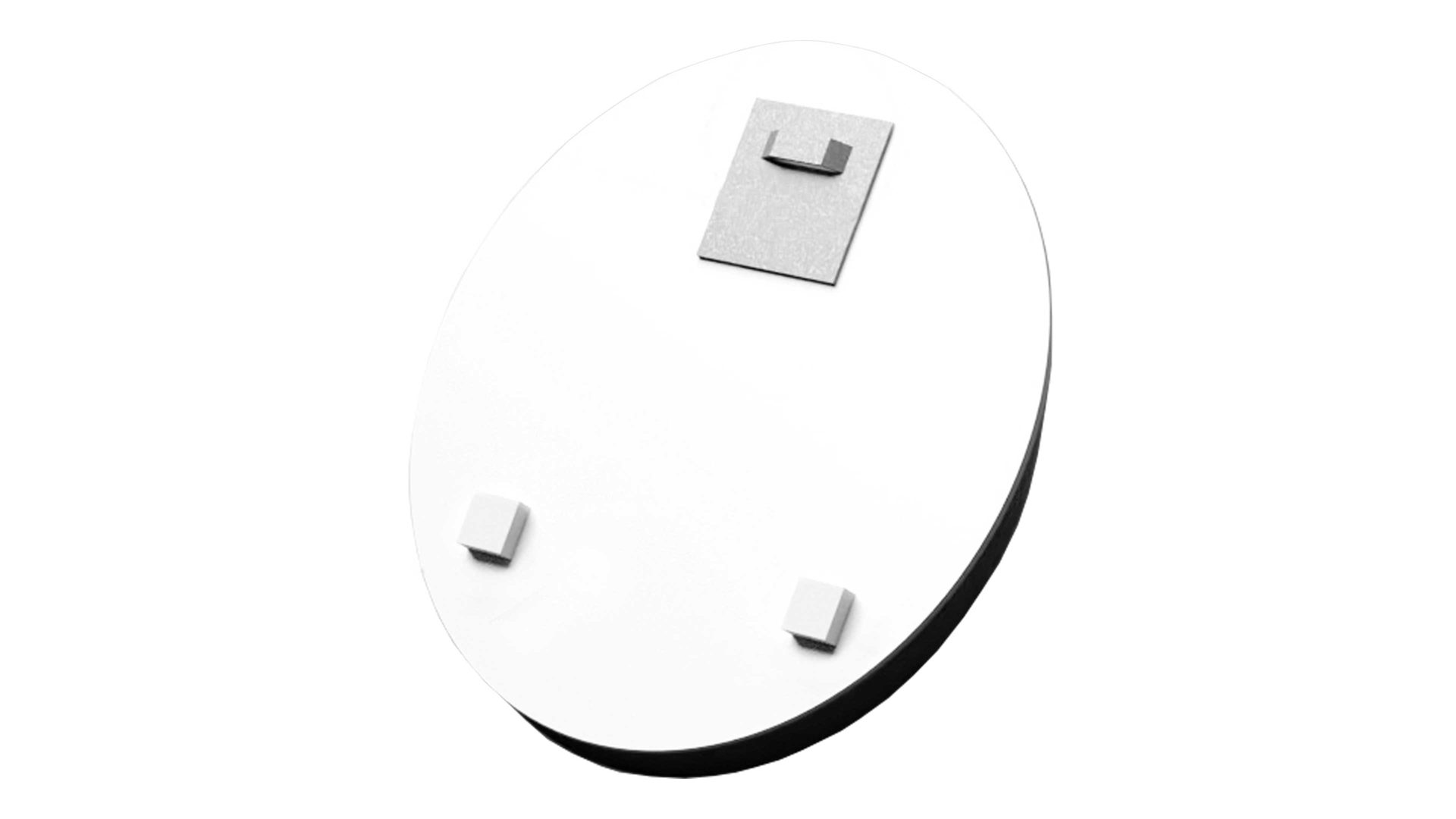 Kunstdruck Pro®art bilderpalette aus Glas in Blau PRO®ART Kunstdruck Green & Golden Flowers III Motiv Eykalyptus – Durchmesser ca. 20 cm