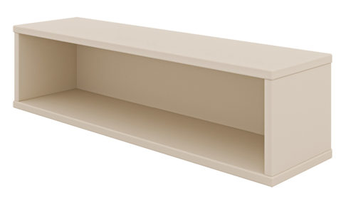 Wandregal Paidi aus Holz in Beige PAIDI Eefje – Wandbox Cashmere-Beige - ca. 70 x 19 cm