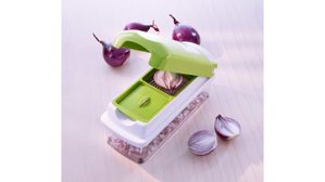 Küchenhelfer Genius aus Kunststoff Metall in Hellgrün GENIUS Nicer Dicer Smart 7-tlg Gemüseschneider 7-tlg., kiwigrün