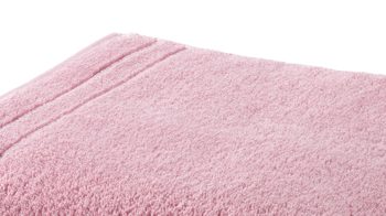 Duschhandtuch Vossen aus Naturfaser in Pastell VOSSEN® Four Seasons - Duschtuch lotusfarbene Baumwolle ca. 67 x 140 cm