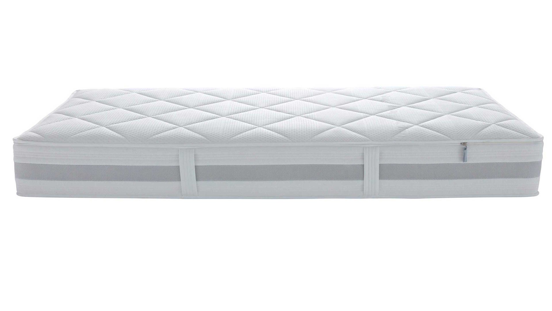 Kaltschaummatratze Interliving aus Stoff in Weiß Interliving Matratze Medikontur 1914 Kaltschaum, H3 – Liegefläche ca. 90 x 200 cm