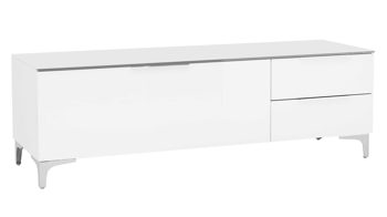 Lowboard Maja möbel aus Holz in Weiß MAJA MÖBEL Medien-Lowboard Shino Weiß - Breite ca. 180 cm