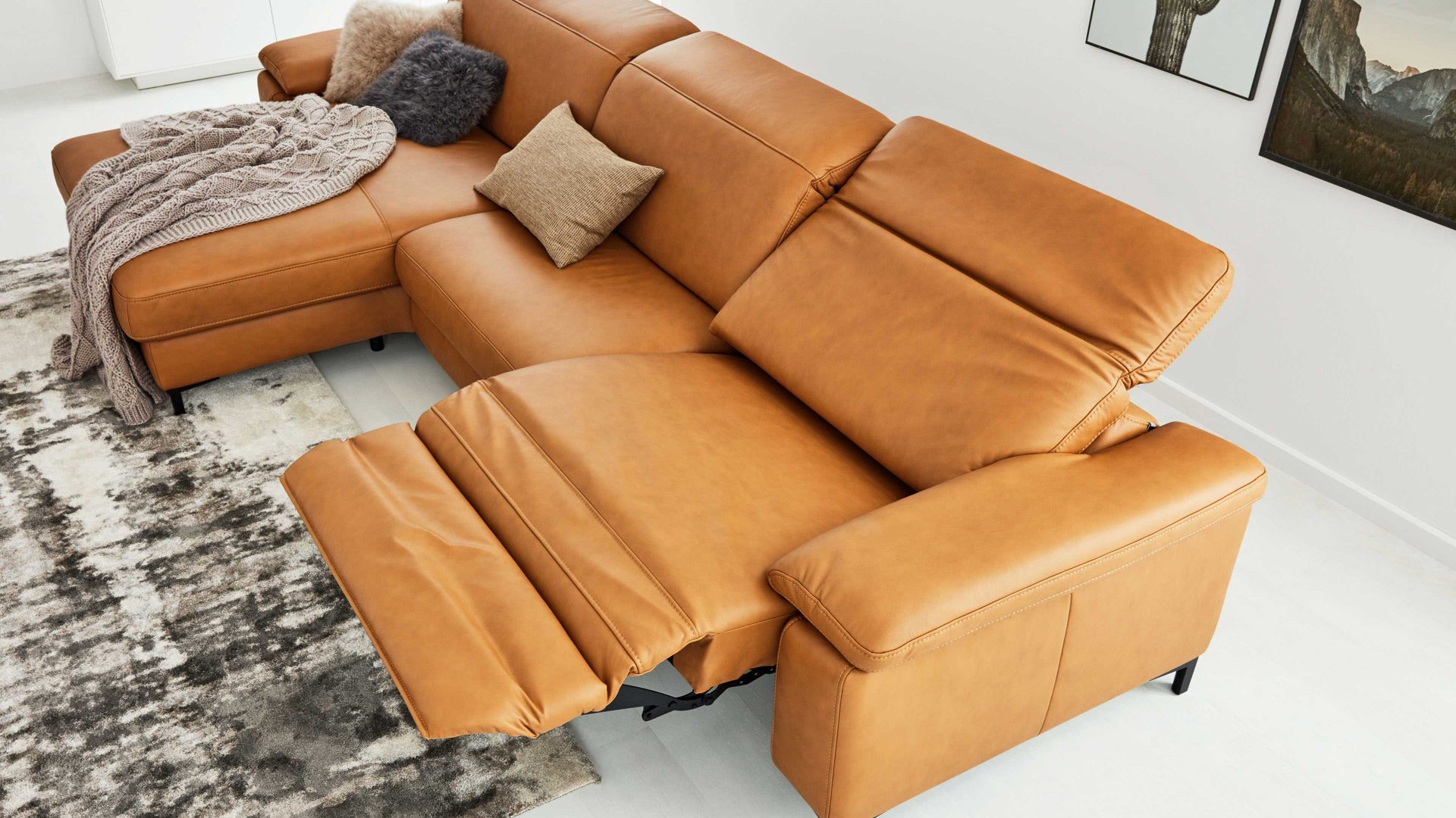 Funktion Interliving aus Metall in Transparent Interliving Sofa Serie 4054 – WallAway-Funktion Funktions-Mehrpreis – ein Motor