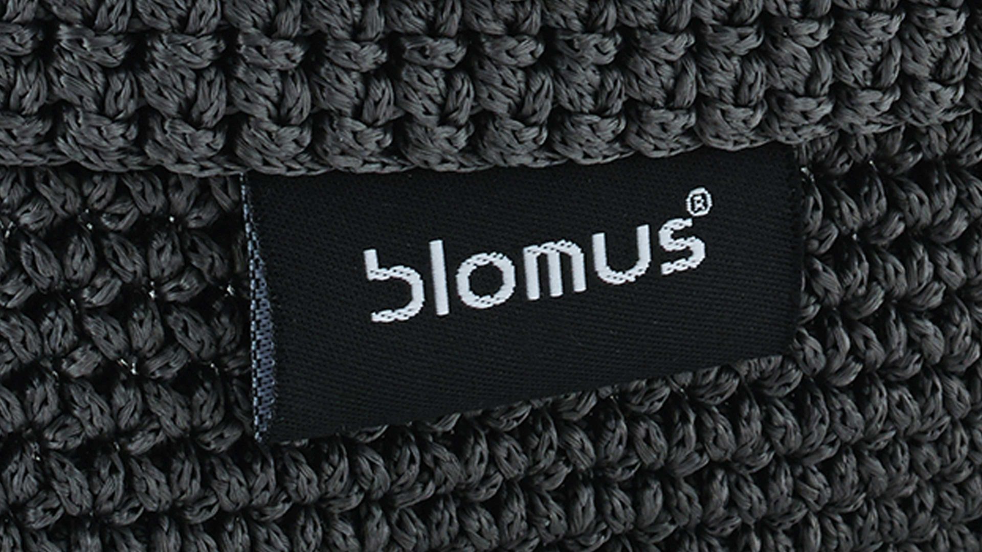 Korb Blomus aus Kunstfaser in Anthrazit blomus Häkelkorb Tela Anthrazit – ca. 20 x 12 cm