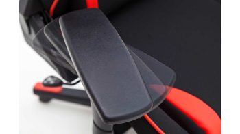 Gamesessel /-stuhl Mca furniture aus Kunstleder Kunststoff Stoff in Schwarz Rot DX-RACER Gaming-Stuhl R1 schwarzes Bezugkombi mit roten Absetzungen