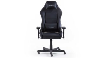 Gamesessel /-stuhl Mca furniture aus Kunstleder Kunststoff in Schwarz DX-RACER Gaming-Stuhl 3 schwarzes Kunstleder