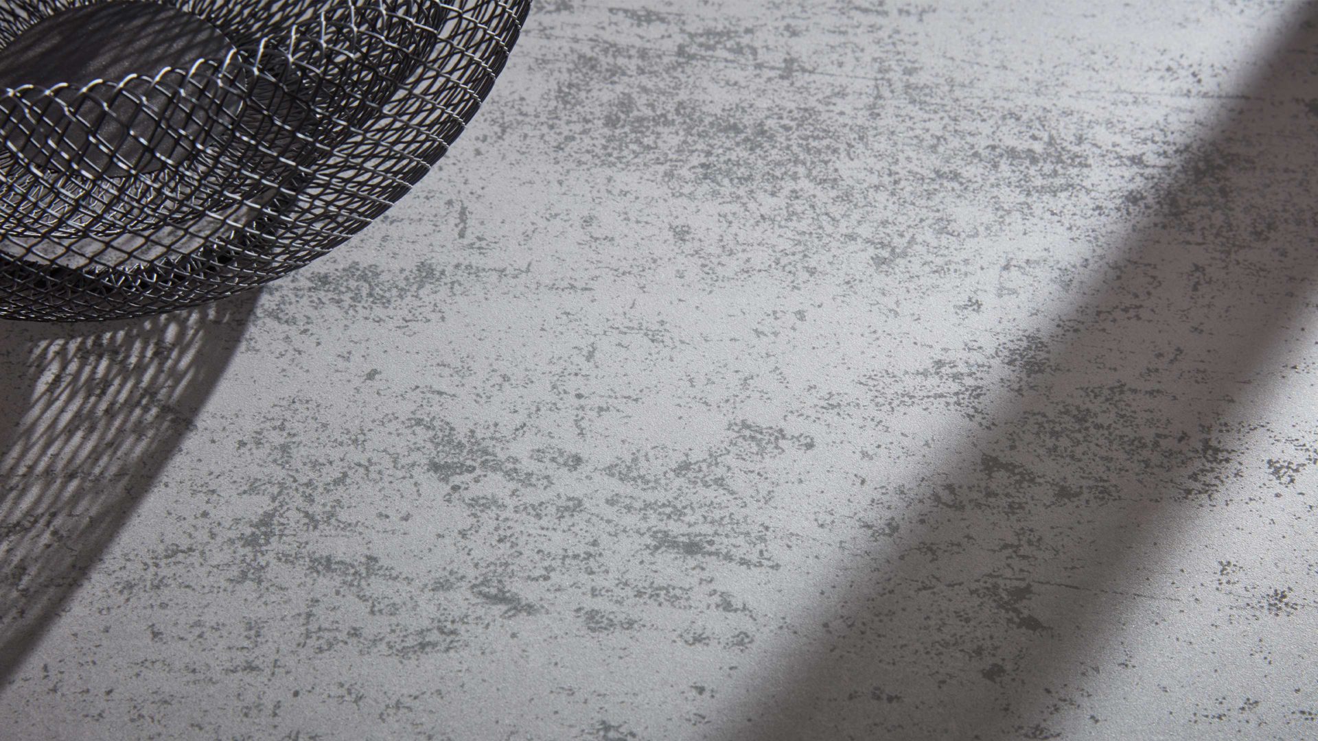 Couchtisch Interliving aus Keramik in Grau Interliving Couchtisch Serie 6210 - Couchtisch zementgraue Keramik & Edelstahl - ca. 85 x 85 cm