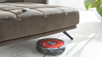 Ecksofa Interliving aus Stoff in Dunkelgrün Interliving Sofa Serie 4303 – Ecksofa, Stellfläche ca. 323 x 190 cm olivfarbene Mikrofaser Salsa - motorisch verstellbar