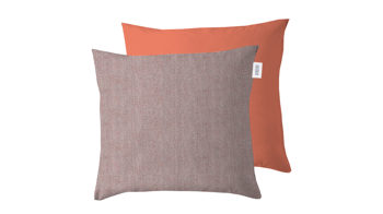 Kissen Hartman outdoor products aus Stoff in Hellrot SCHÖNER WOHNEN Wendekissen Mika hellroter Stoff AGORA® - ca. 60 x 60 cm