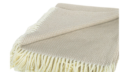 Decke Hartman outdoor products aus Textil in Sand SCHÖNER WOHNEN Outdoor-Decke Plaid sandfarben - ca. 130 x 170 cm