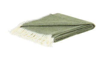 Decke Hartman outdoor products aus Textil in Oliv SCHÖNER WOHNEN Outdoor-Decke Plaid olivfarben - ca. 130 x 170 cm