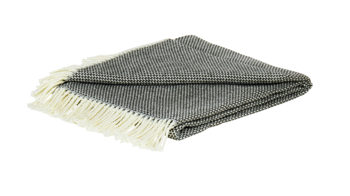 Decke Hartman outdoor products aus Textil in Dunkelgrau SCHÖNER WOHNEN Outdoor-Decke Plaid schiefergrau - ca. 130 x 170 cm