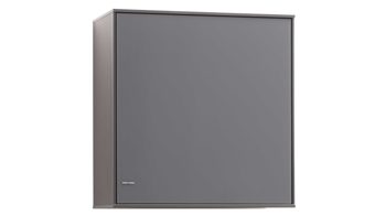 Hängeschrank Mäusbacher aus Holz in Anthrazit Wohnprogramm Max Box - Hängeschrank Anthrazit - eine Tür, Höhe ca. 63 cm