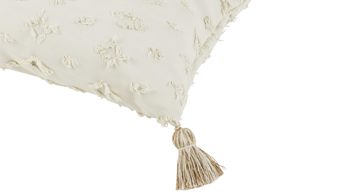 Kissenbezug /-hülle Done.® aus Baumwolle in Beige done.® Kissenhülle Cushion Luise tofufarbene Baumwolle - ca. 40 x 60 cm