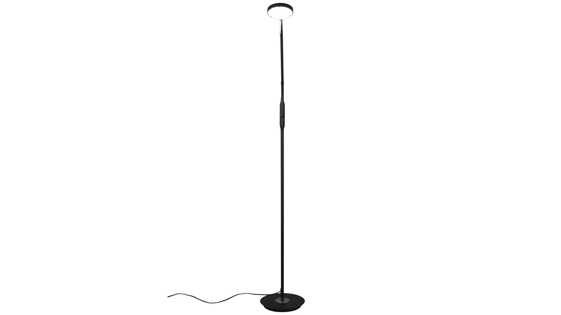 Stehleuchte Trio lighting for you aus Metall in Schwarz TRIO Stehleuchte Monza Schwarz  – Höhe ca. 145 cm