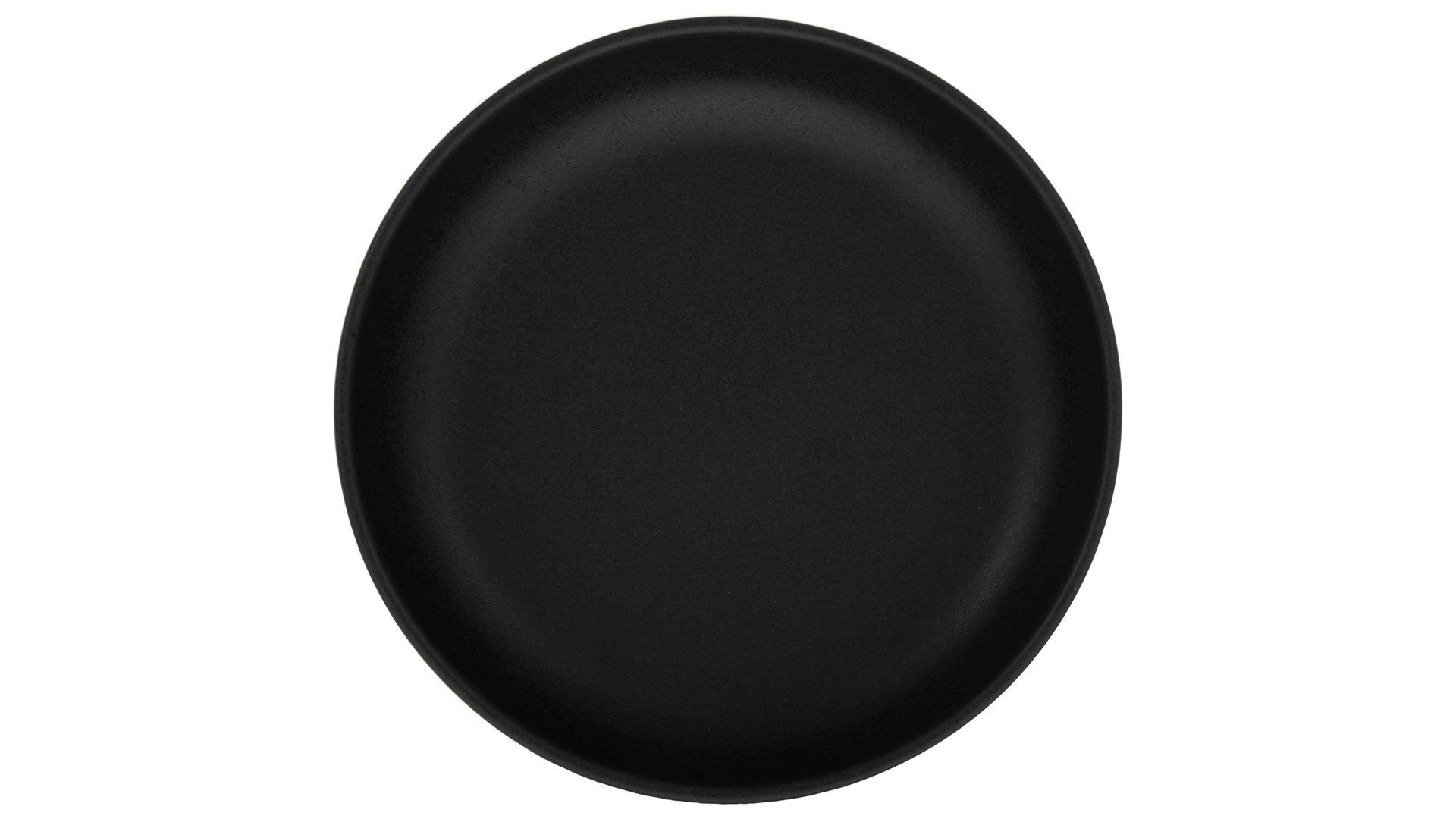 Suppenteller Creatable aus Keramik in Schwarz CREATABLE Uno – Suppenteller schwarzes Steinzeug – Durchmesser ca. 22 cm