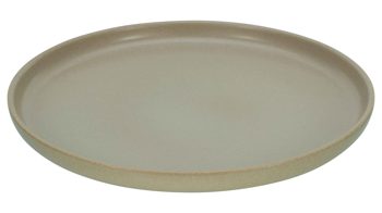 Essteller Creatable aus Keramik in Beige CREATABLE Uno – Speiseteller sandfarbenes Steinzeug – Durchmesser ca. 28 cm