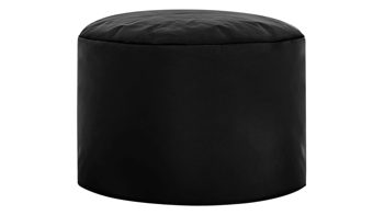Sitzsack-Hocker Magma sitting point aus Kunstfaser in Schwarz SITTING POINT Sitzsack-Hocker dotcom scuba® als Kleinmöbel schwarze Kunstfaser – Durchmesser ca. 50 cm