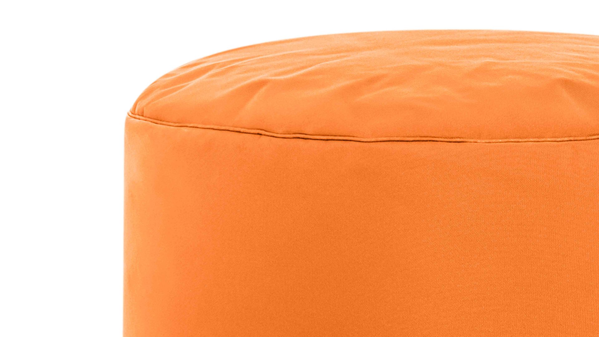 Sitzsack-Hocker Magma sitting point aus Kunstfaser in Orange SITTING POINT Sitzsack-Hocker dotcom scuba® als Kleinmöbel orange Kunstfaser – Durchmesser ca. 50 cm