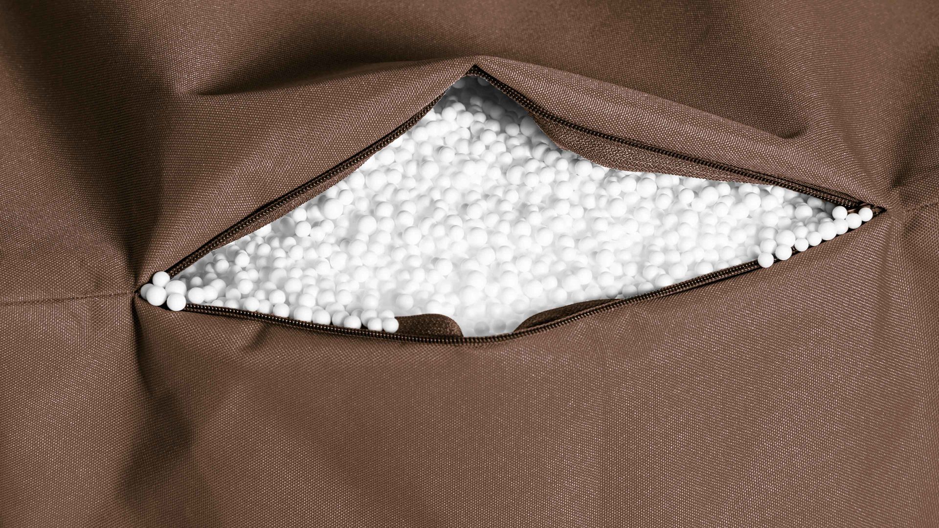 Sitzsack-Sessel Magma sitting point aus Kunstfaser in Braun SITTING POINT Sitzsack-Sessel swing scuba® braune Kunstfaser - ca. 95 x 90 x 65 cm