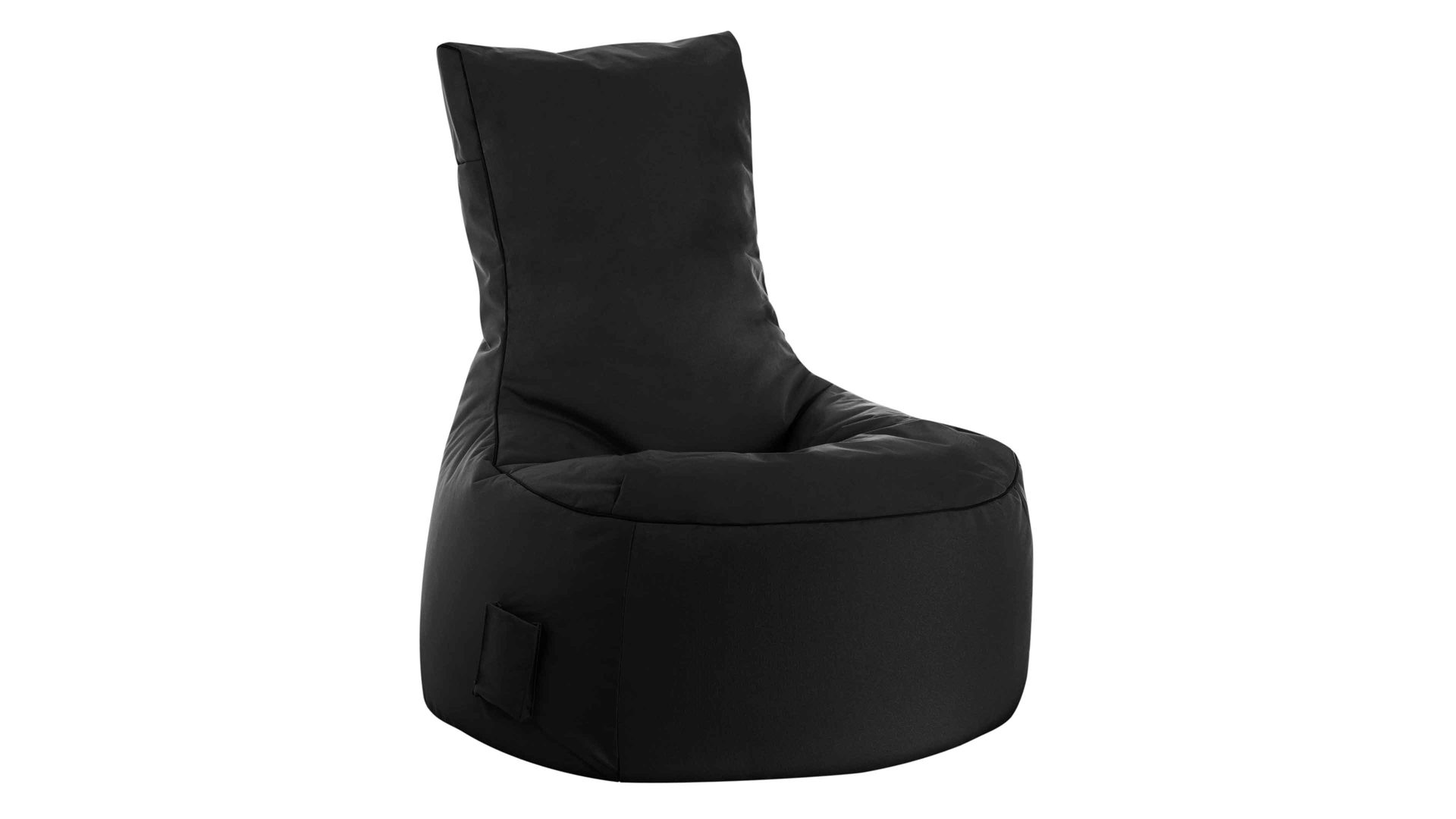 Sitzsack-Sessel Magma sitting point aus Kunstfaser in Schwarz SITTING POINT Sitzsack-Sessel swing scuba® schwarze Kunstfaser - ca. 95 x 90 x 65 cm