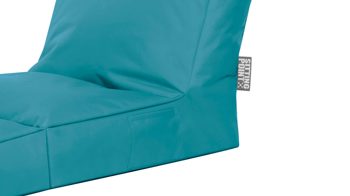 Sitzsack-Liege Magma sitting point aus Kunstfaser in Petrol SITTING POINT Funktions-Sitzsack twist scuba® petrolfarbene Kunstfaser - ca. 300 Liter