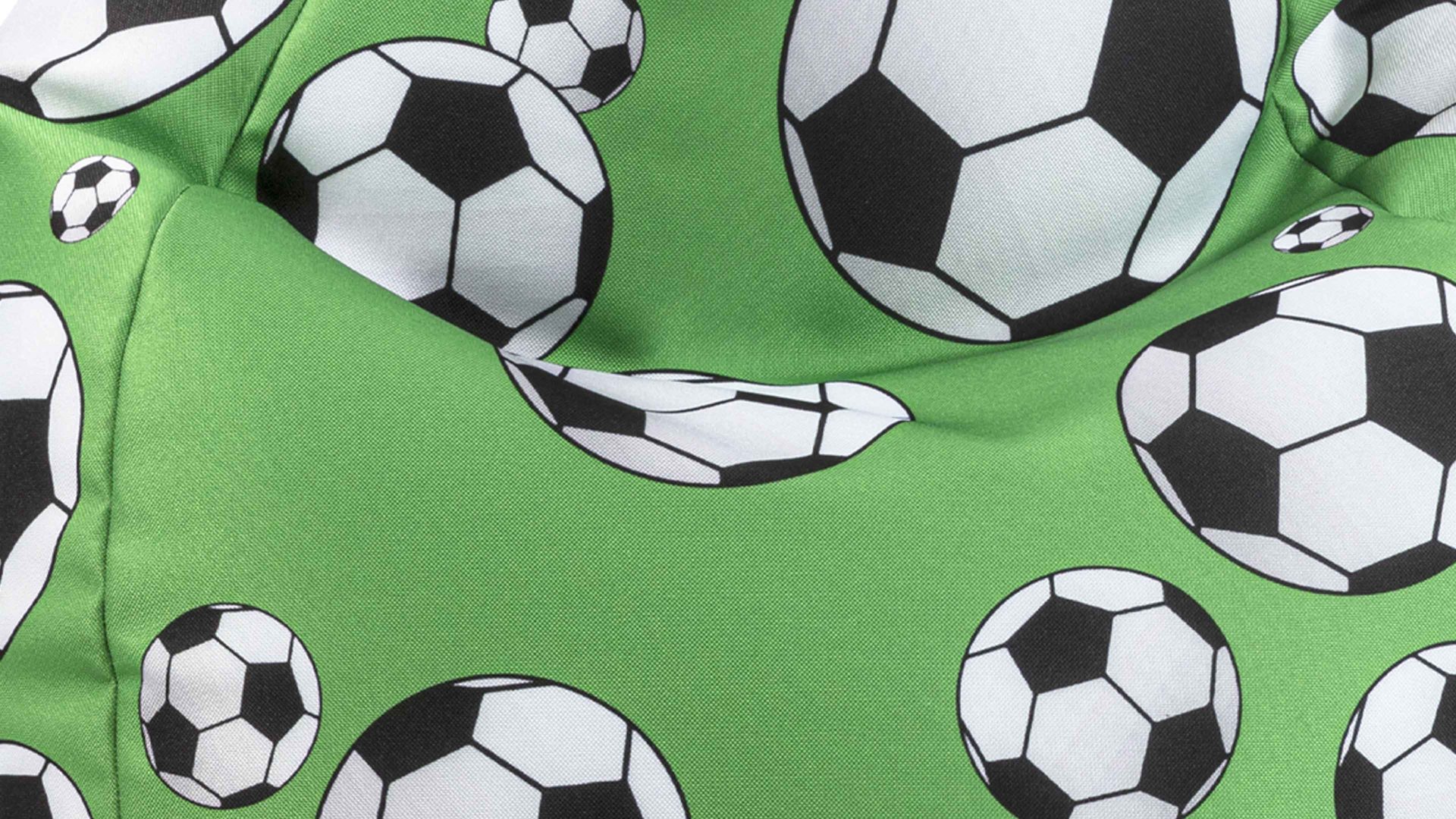 Standard-Sitzsack Magma sitting point aus Naturfaser in Grün SITTING POINT Sitzsack Kicker XL als Sitzmöbel Grün - ca. 220 Liter