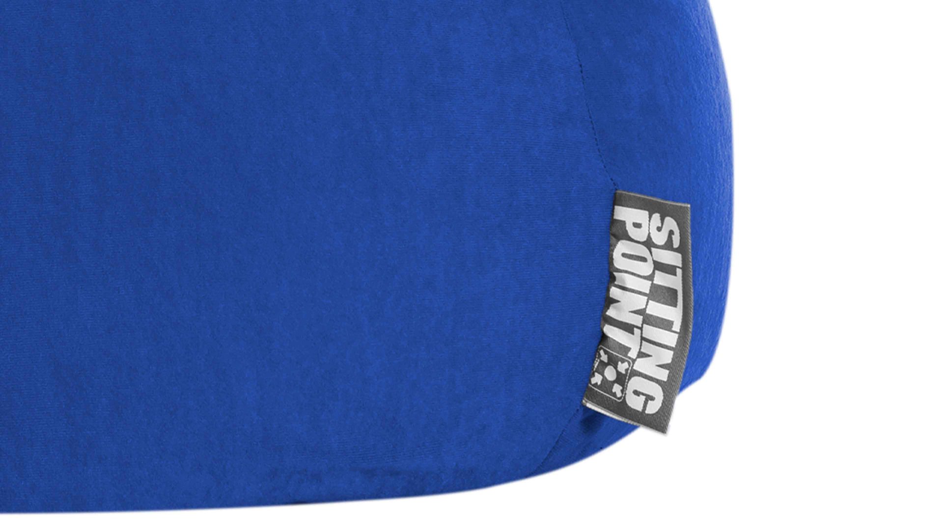 Standard-Sitzsack Magma sitting point aus Kunstfaser in Dunkelblau SITTING POINT beanbag easy XL als Sitzmöbel dunkelblaue Mikrofaser - ca. 220 Liter