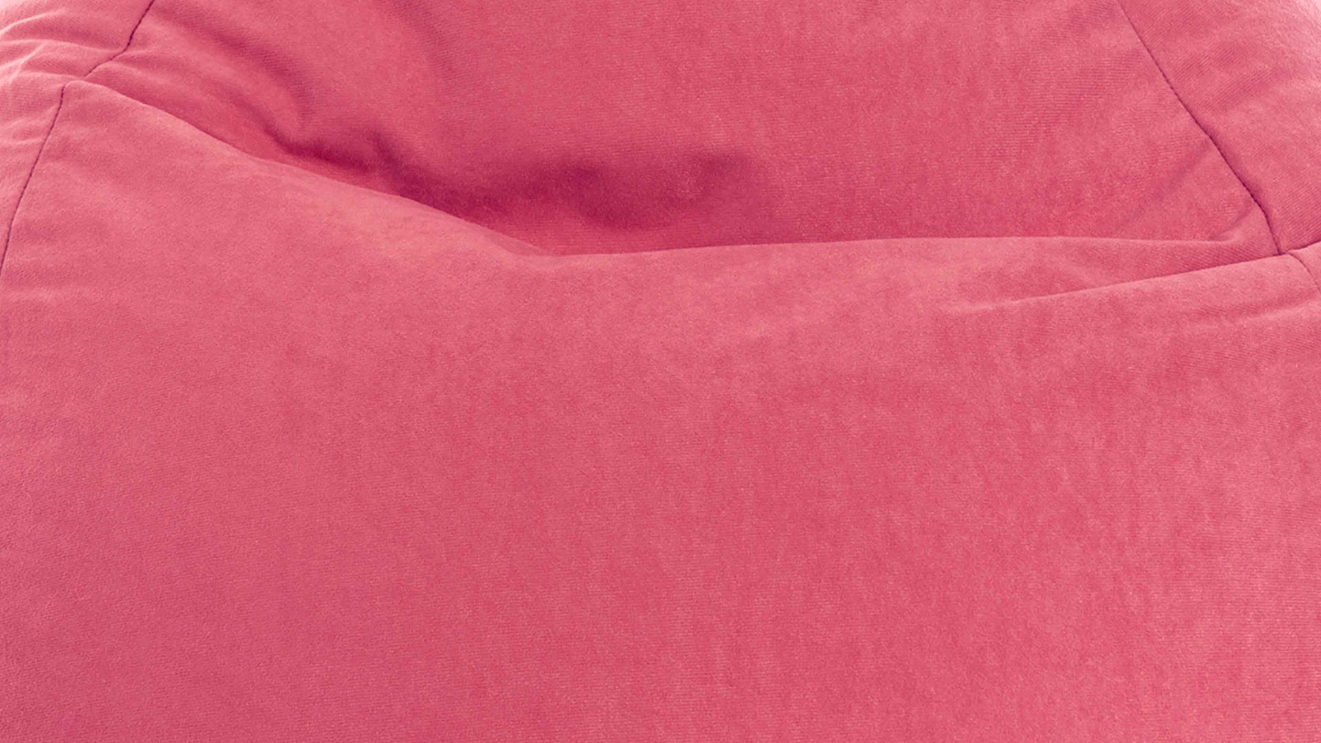 Standard-Sitzsack Magma sitting point aus Kunstfaser in Pink SITTING POINT beanbag easy XL als Sitzmöbel pinke Mikrofaser - ca. 220 Liter