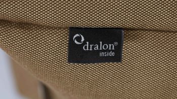 Sitzsack-Hocker Magma sitting point aus Kunstfaser in Braun SITTING POINT Sitzsack-Hocker loft outside als Kleinmöbel braune Outdoor-Kunstfaser – ca. 80 x 80 cm