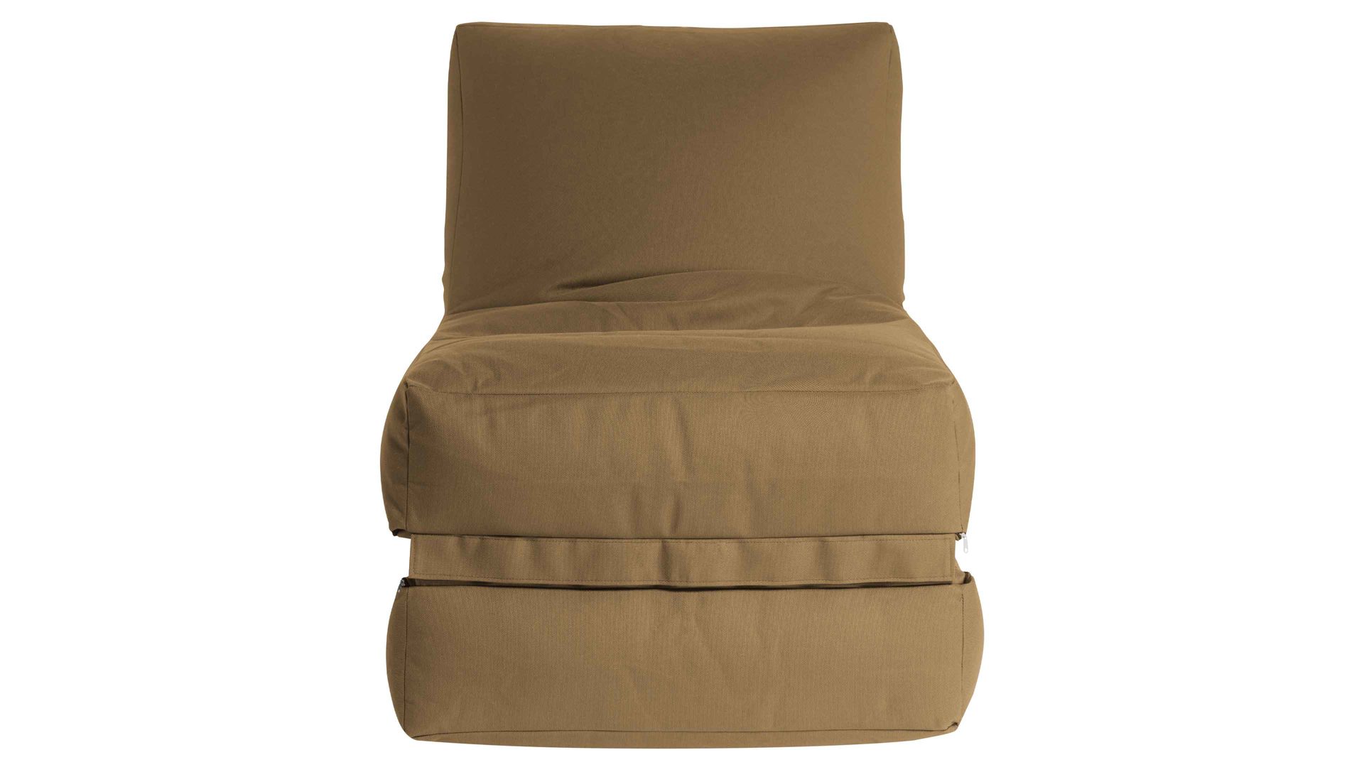 Sitzsack-Liege Magma sitting point aus Kunstfaser in Braun SITTING POINT Sitzsack-Sessel twist outside braune Outdoor-Kunstfaser - ca. 300 Liter