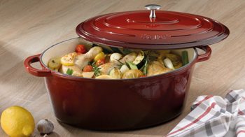 Bräter Kela | keck & lang aus Metall in Rot kela Bräter Calido rotes Gusseisen - ca. 9,3 Liter